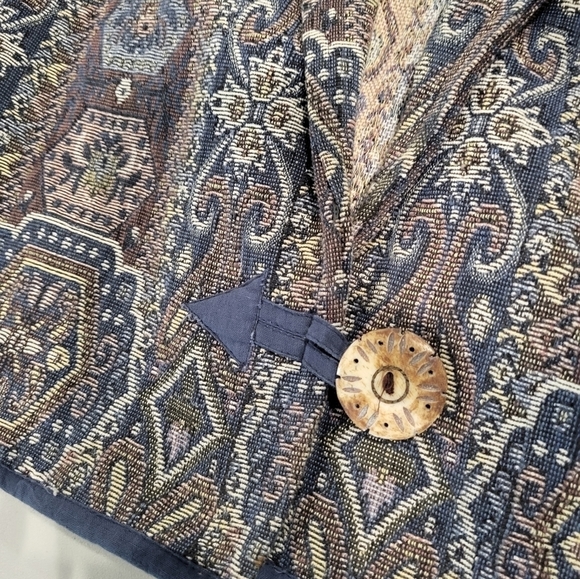 Vintage FLASHBACK tapestry waist blazer - Picture 5 of 12